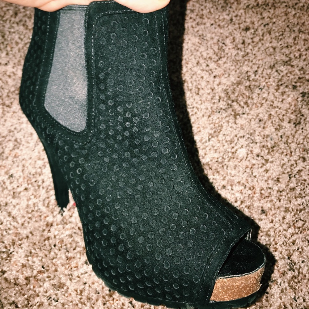 Black heels